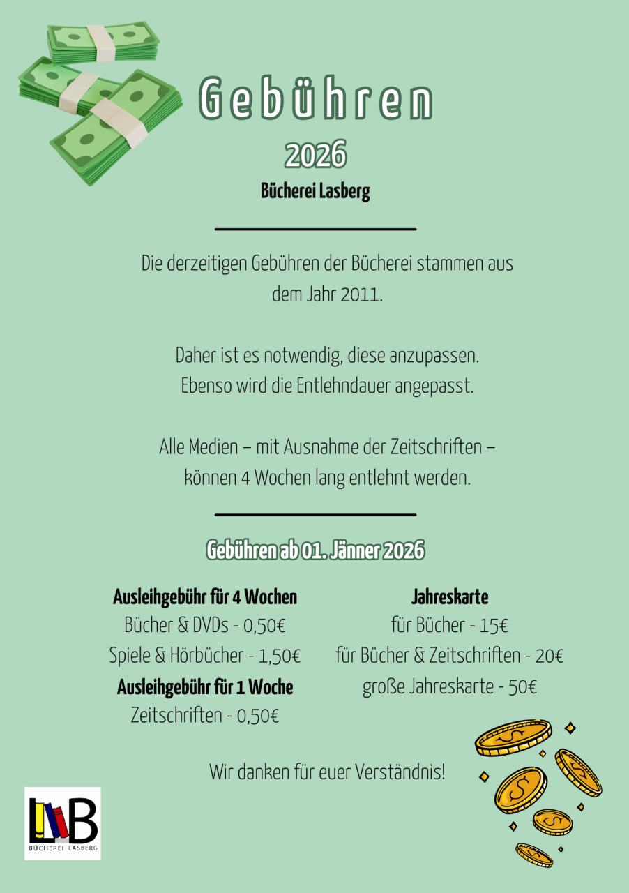 gebuehrenaenderung